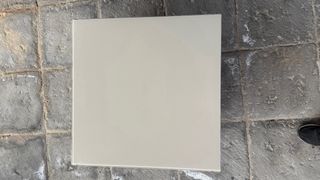 Mesa ratona exterior - mimbre gris