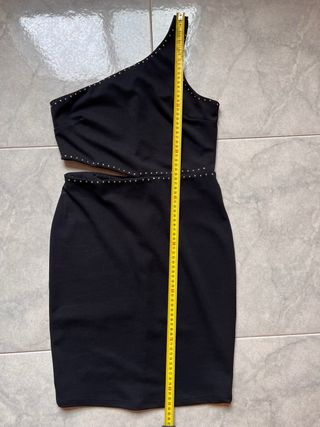 Tubino nero monospalla Tally Weijl