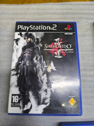 3 juegos PS2: Shinobido, Tenchu, Kingdom Hearts