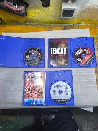 3 juegos PS2: Shinobido, Tenchu, Kingdom Hearts