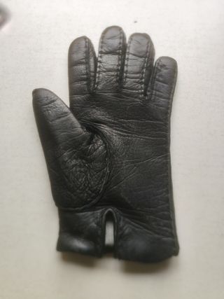 Guantes Piel Mujer - Negros
