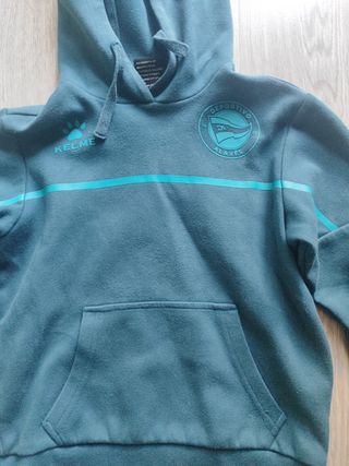 Sudadera Deportivo Alavés Kelme Niño 6 años