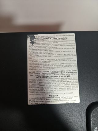 Chimenea catalítica HJM negra