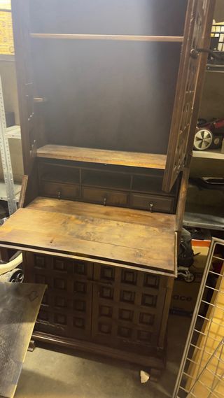 Armario escritorio antiguo