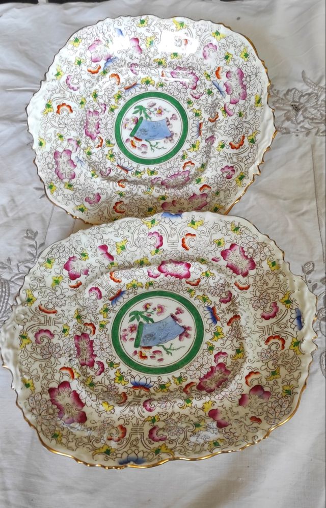 2 vassoi Alcock, c. 1830