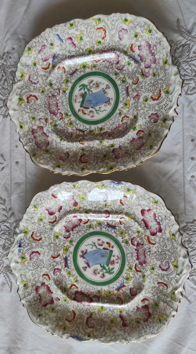 2 vassoi Alcock, c. 1830