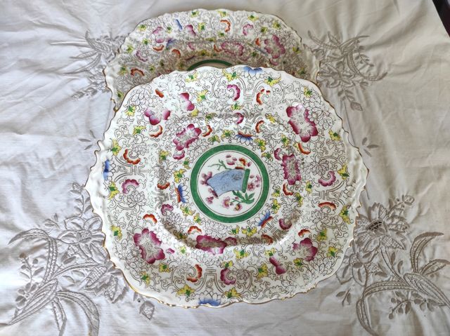 2 vassoi Alcock, c. 1830