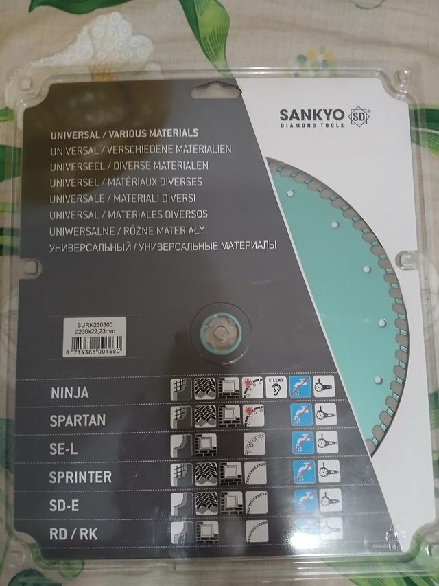 Disco diamantato Sankyo 230mm