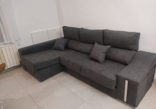 Sofa Arcon + 2 Puff Nuevo ! 265cm 3 COLORES
