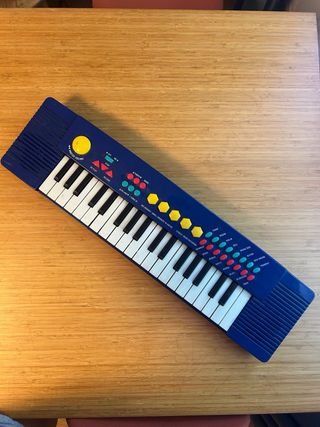 Teclado musical infantil