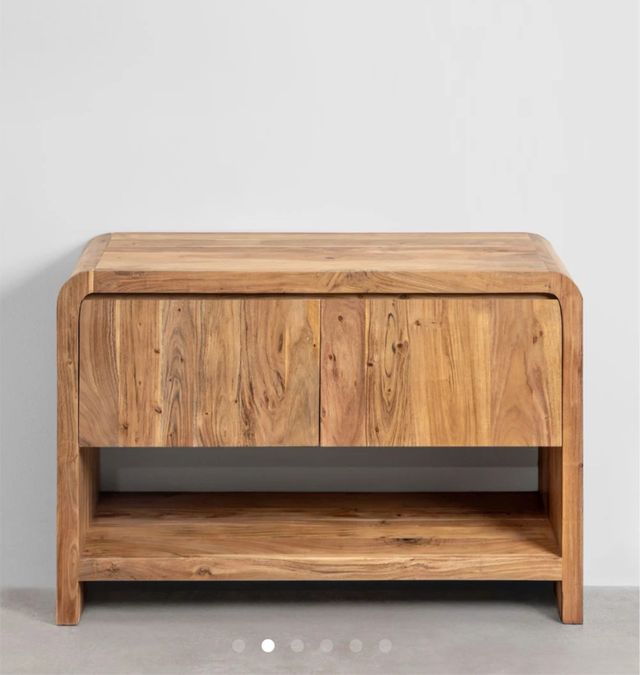 Mobile bagno in legno di acacia