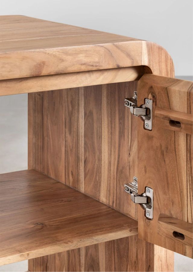 Mobile bagno in legno di acacia