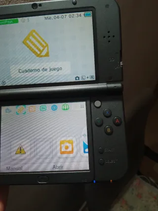 Nintendo New 3DS XL negro