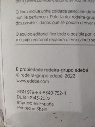 Libro de texto Bioloxía e Xeoloxia 
