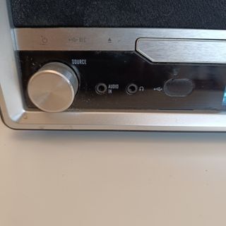 Minicadena grabadora retro PHILIPS con tocadiscos