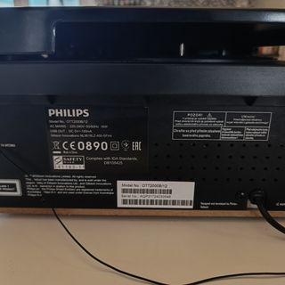 Minicadena grabadora retro PHILIPS con tocadiscos