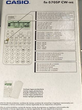 CASIO fx-570SP CW Calculadora
