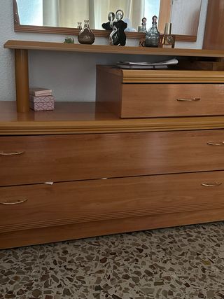 Cómoda tocador madera