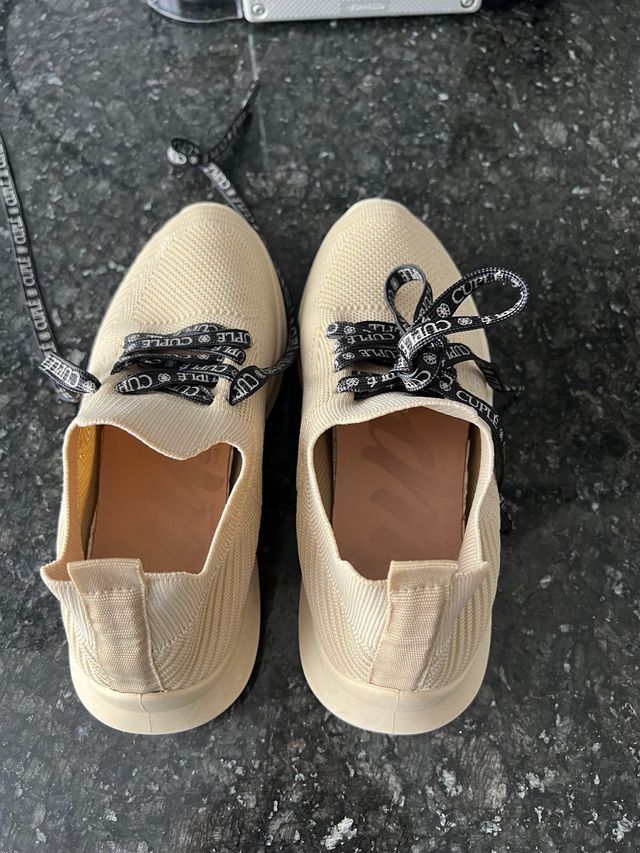 Zapatillas Cuplé beige