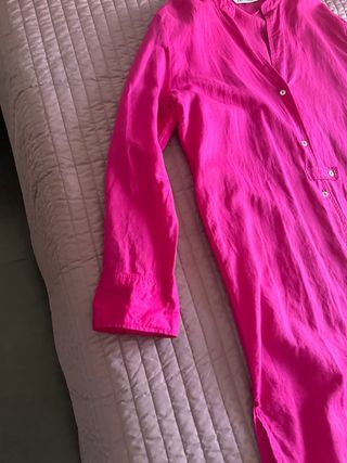 Vestido Zara rosa - Talla M