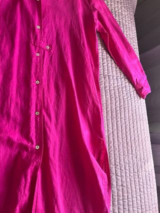 Vestido Zara rosa - Talla M