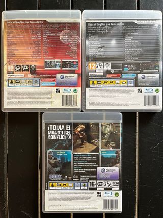 Juegos PS3 5€/unidad