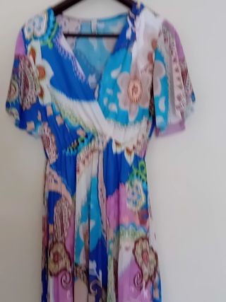 Vestito lungo estivo floreale