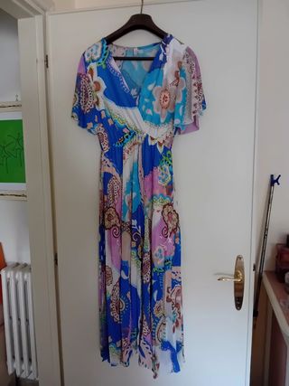 Vestito lungo estivo floreale