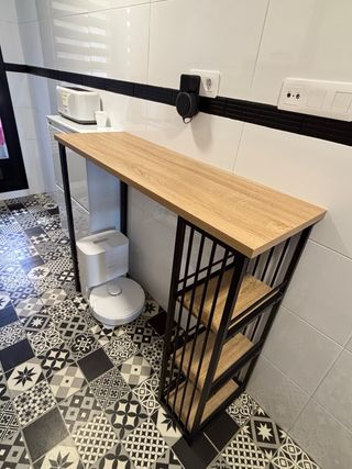 Mesa alta de cocina