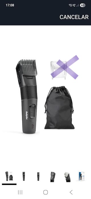 Cortapelos Babyliss Powerful Performance