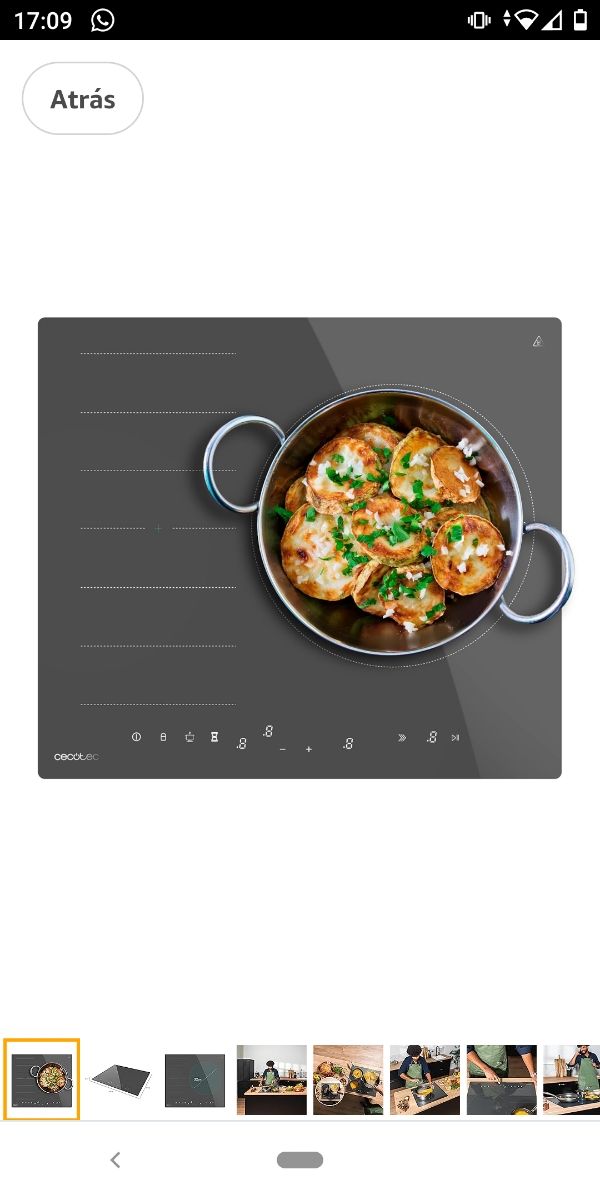 Placa inducción CECOTEC - Cocina