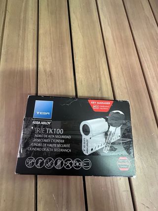 Cilindro TK100 TESA perfil EURO doble de 30x60