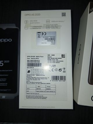 OPPOA5 2020 - 64GB - Negro