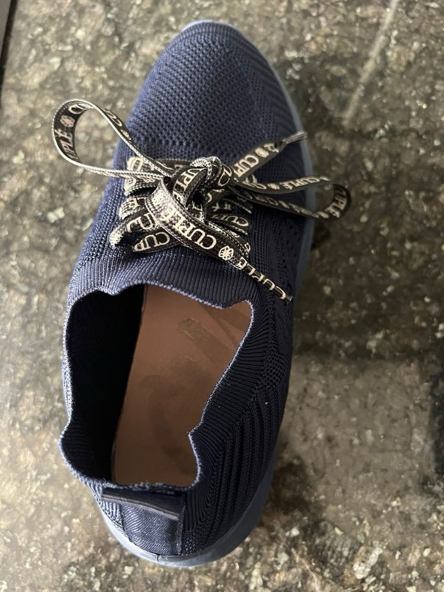 Zapatillas Cuplé azul mujer