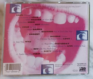 2 CDs FOREIGNER.Ver precios en descripción 