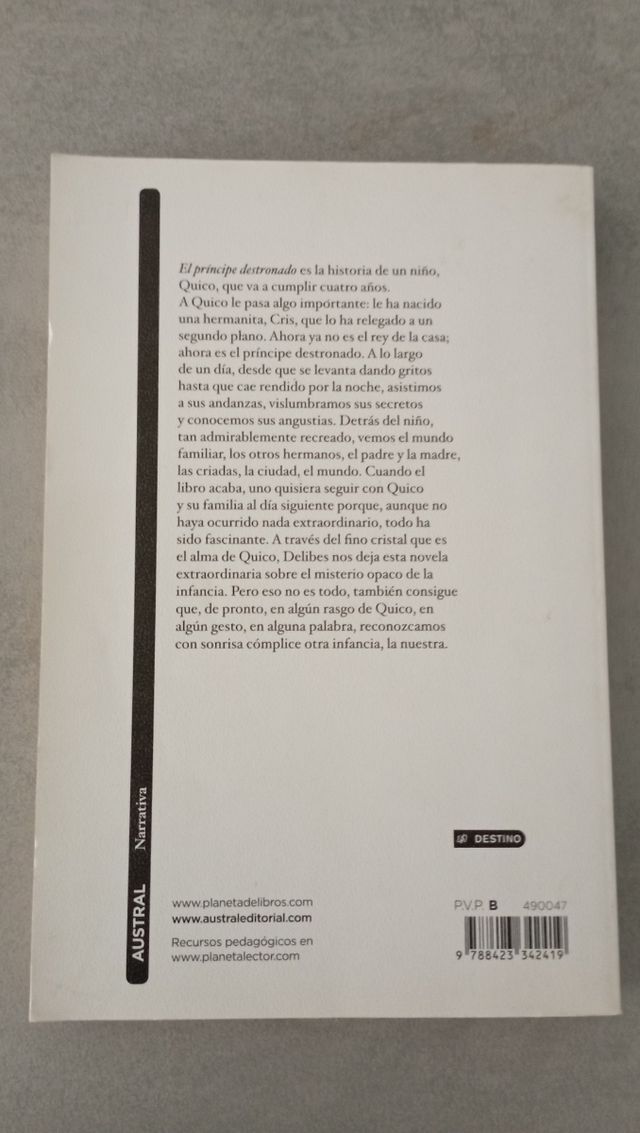 El príncipe destronado (Spanish Edition)