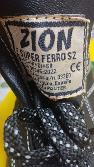 Zapatos seguridad SUPER FERRO nº 40