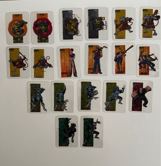 Raccoglitore e Lamincards Tartarughe Ninja TMNT 