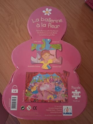 Puzzle Bailarina Djeco 36 piezas