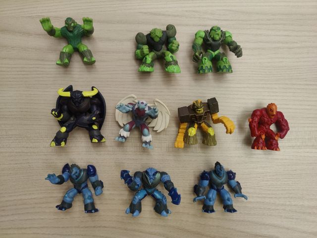 10 Gormiti: Figure neorganic