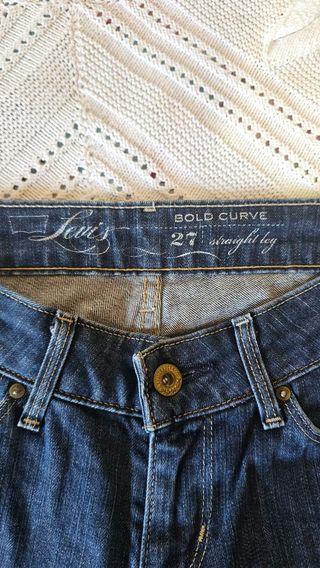 Vaqueros Levis Mujer 