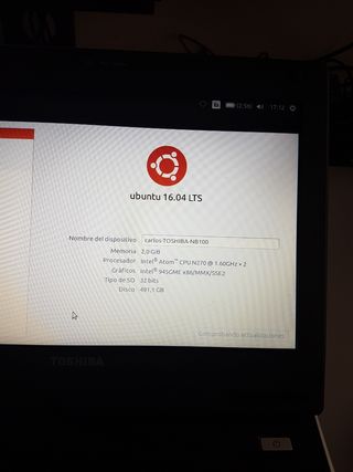 Portátil Toshiba NB100 - Netbook