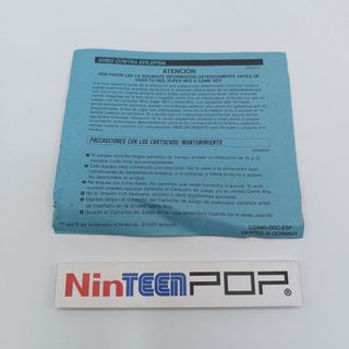 Flyer Nintendo Game Boy