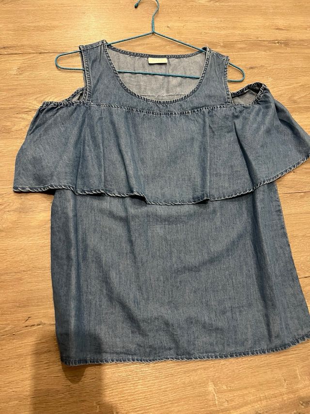 Blusa tejana Vila - azul