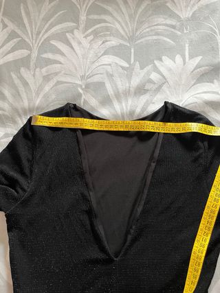 Enterizo negro corto manga larga