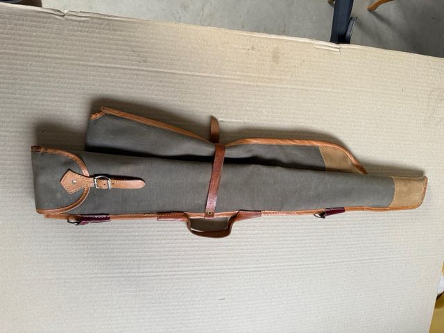 Funda escopeta caza vintage