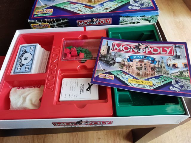 Monopoly Sevilla: Piezas juego
