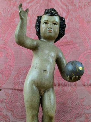 Antiguo Niño Jesús triunfante, S.XX?, 32 CMS.