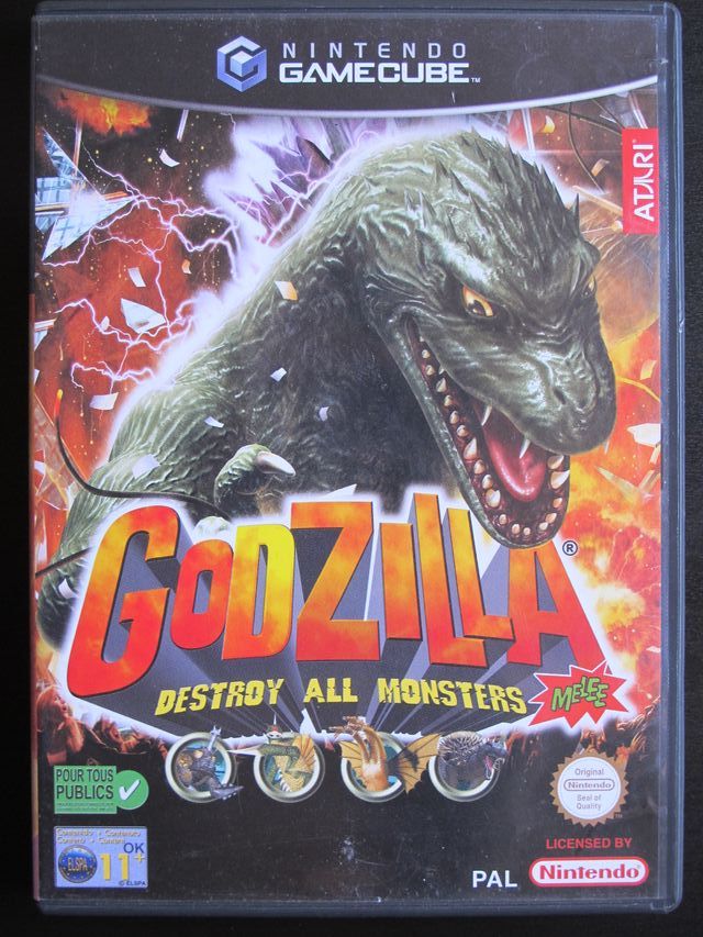 Godzilla: Destroy All Monsters Melee GAMECUBE PAL