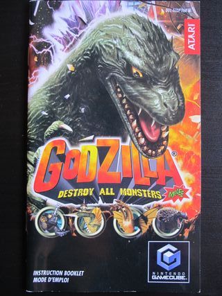 Godzilla: Destroy All Monsters Melee GAMECUBE PAL
